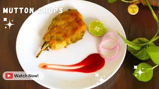 Mutton Chops Green Masala Recipe | How To Make Mutton Chops| Party Starter Recipe Ep 1!