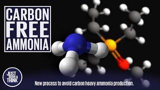 Decarbonising AMMONIA production. Could a revolutionary new process be the key?