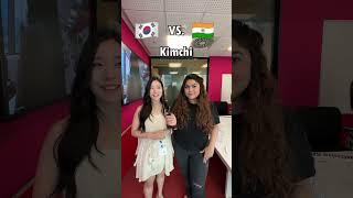  Korean vs.  Indian Food Accents ft. @KoreanGirl #foodchallenge #thakursisters