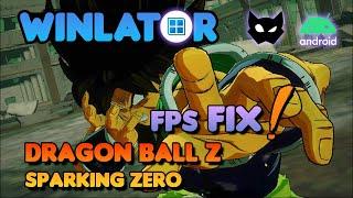 WINLATOR | Dragon Ball Z Sparking Zero FPS FIX⁉️| 1080p 30FPS GAMEPLAY 