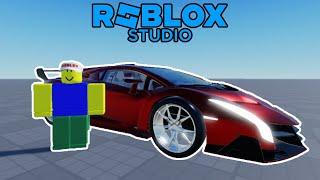 How to make your own car in Roblox Studio