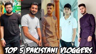 Top 5 Pakistani Youtubers | Top 5 Vloggers in Pakistani 2024 #vlog #pakistan #youtuber