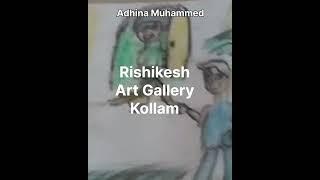 Adhina Muhammed from Rihikesh Art Gallery.
