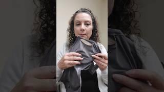 Why does my breast prosthesis peek out of my bra in the back?