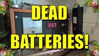 Vlog: Bad Narrowboat Batteries!