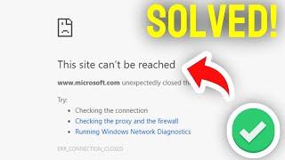 This Site Can't Be Reached Error in Google Chrome - FIXED!