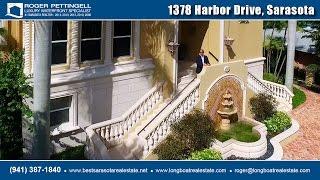 Virtual tour of 1378 Harbor Drive in Harbor Acres, Sarasota with Roger Pettingell