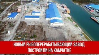 Новый рыбоперерабатывающий завод построили на Камчатке