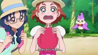 Go! Princess Precure beach ball inflation