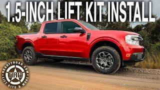 How to lift the 22+ Ford Maverick 2.0L 1.5 inches with the HRG Offroad lift kit!