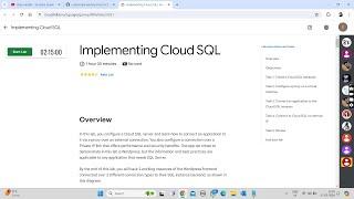 Implementing Cloud SQL || Lab Solution || Qwiklabs Arcade 2024