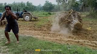 mahuwa gach ker fend k Sonalika aour Eicher tractor niklaik lighain nuagaon jangalbandh main...