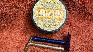 SHIELD AC vs Razorock Hawk V2 artist club razor comparison. Moon Santa Cruz soap