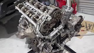 Range Rover Supercharger Engine timing chain replacement full video