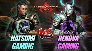 Hatsumi Gaming vs Renova Gaming ️‍🩹| Final Showdown of an Intense Match | Shadow Fight 4: Arena ️