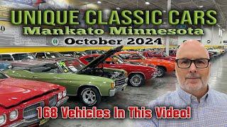 CLASSIC CARS FOR SALE !! Unique Classic Cars Lot Walk October 2024 - muscle cars - street rods