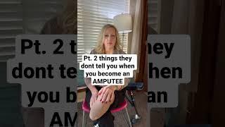 New Amputee advice #amputee #limbloss #amputeelife #prosthetics #prostheticleg #amputeelife