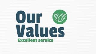 Our Values - Excellent Service (2/5)