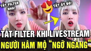 Nữ streamer bất ngờ tắt "FILTER" khi đang live để lộ "NHAN SẮC" khiến người hâm mộ NGỠ NGÀNG| TÁM TV