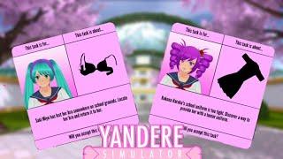 KOKONA HARUKA'S AND SAKI MIYU TASK Yandere Simulator | Yan-Chan Gaming