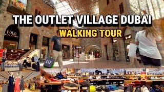 4K The Dubai Outlet Village Shopping Destination | Big Discount for Branded Items | Walking Tour