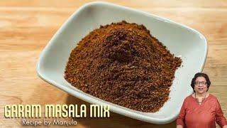 Garam Masala Mix | Indian Spice Blend | Recipe by Manjula