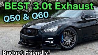 SCS Catback for 3.0T VR30 Q50 Q60 | SCS Custom Catback SOUNDS SO GOOD!!!!