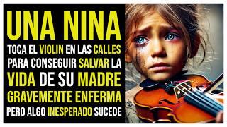 UNA NIÑA TOCA EL VIOLÍN EN LAS CALLES PARA CONSEGUIR SALVAR LA VIDA DE SU MADRE GRAVEMENTE ENFERMA Y