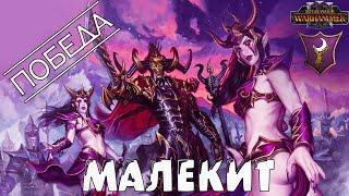 Малекит Король-чародей (Кампания за Темных Эльфов в Total War Warhammer 3) - №18 (Победа)