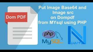 Put Image Base64 and Image SRC on Dompdf From MYSQL using PHP | dompdf PHP mysql