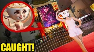 I CAUGHT BALLERINA CAPPUCCINA AT A MOVIE PREMIERE!(She fought Tralalero)