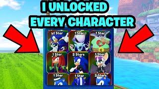 I Unlocked EVERY SKIN In Sonic Speed Simulator