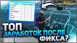 Рыбалка - топ заработок после фикса на GTA 5 RP? Актуально о рыбалке на ГТА 5 РП