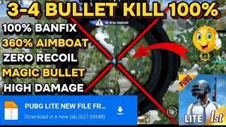 Pubg Lite 0.27.0 zero recoil config + 360 aim bot config file 0.27.0 // Ban Fix Config