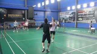 20250619飛羽羽球MD黃排+阿旺VS任宏+Stanley