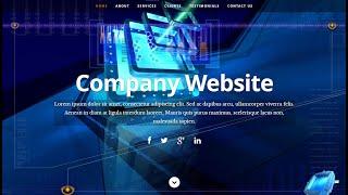 Simple Company Website with an Admin Panel in PHP Demo