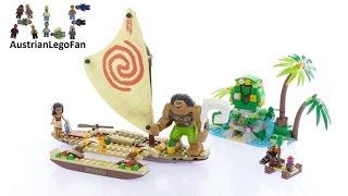 Lego Disney 41150 Moana´s Ocean Voyage - Lego Speed Build Review