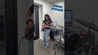 Meet one of our guitar stars who's been shredding in rehearsal for next Saturday’s big show! 