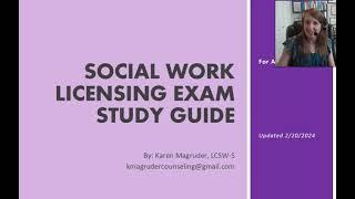 Social Work Licensing Exam Study Guide 2024- ASWB Prep for Bachelor, Master and Clinical Levels