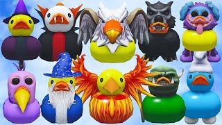 FIND the RUBBER DUCK MORPHS *How to get ALL Rubber Duck Morphs and Badges* FANTASY MAP! Roblox