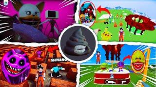 Nextbots in playground mod updated new sonic tapes family horror sprunki tapes  sun new monster 