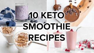 10 Best Keto Smoothie Recipes [Low-Carb Shakes]