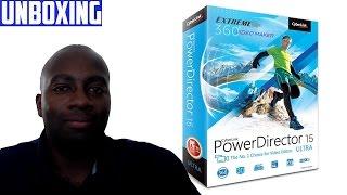 Cyberlink PowerDirector 15 Ultra Unboxing