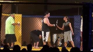 Michael Burshia vs. Shane Freemont - Xtreme Beat Down Cage Fights Poplar - Oct 2010