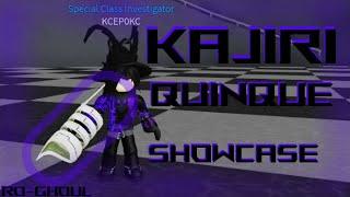 Kajiri Quinque Showcase | Roblox Ro-Ghoul | Обзор на куинке Каджири | Роблокс Ро-Гуль