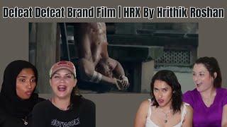 Americans' react to Defeat Defeat Brand Film | HRX By Hrithik Roshan