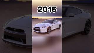 Evolution of nissan gtr (1990/2024)#nissan #nissangtr #automobile #evolution #supercar #viral #short