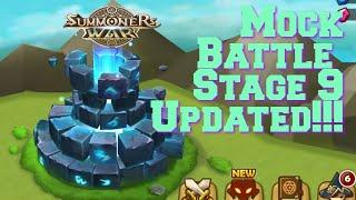 Summoners War : MOCK BATTLE STAGE 9 UPDATED!!!!