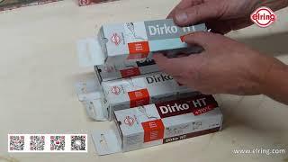 Elring - Dirko HT +315°C / +599°F Silicone Tube RTV Gasket Maker