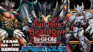 YU-GI-OH Speed Duel Deck Profile: Supreme King Jaden, Evil Hero Beatdown